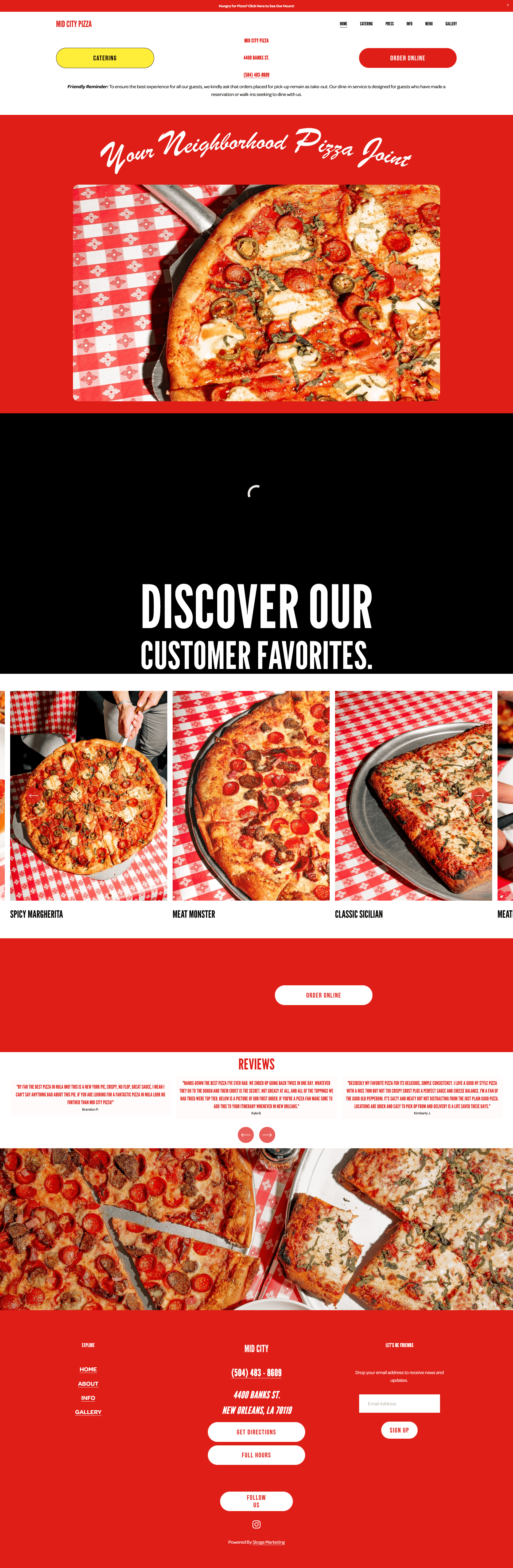 Mid City Pizza