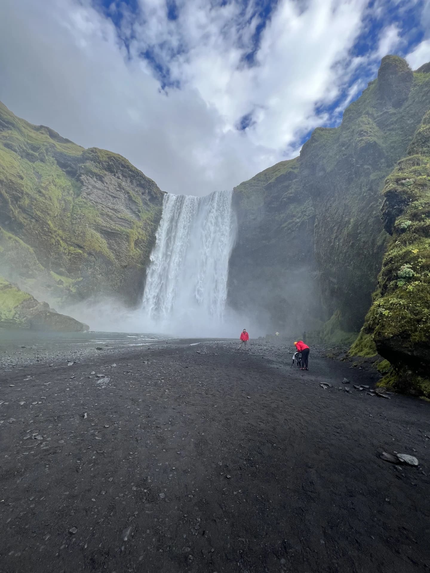 Skogafoss waterfall in Iceland