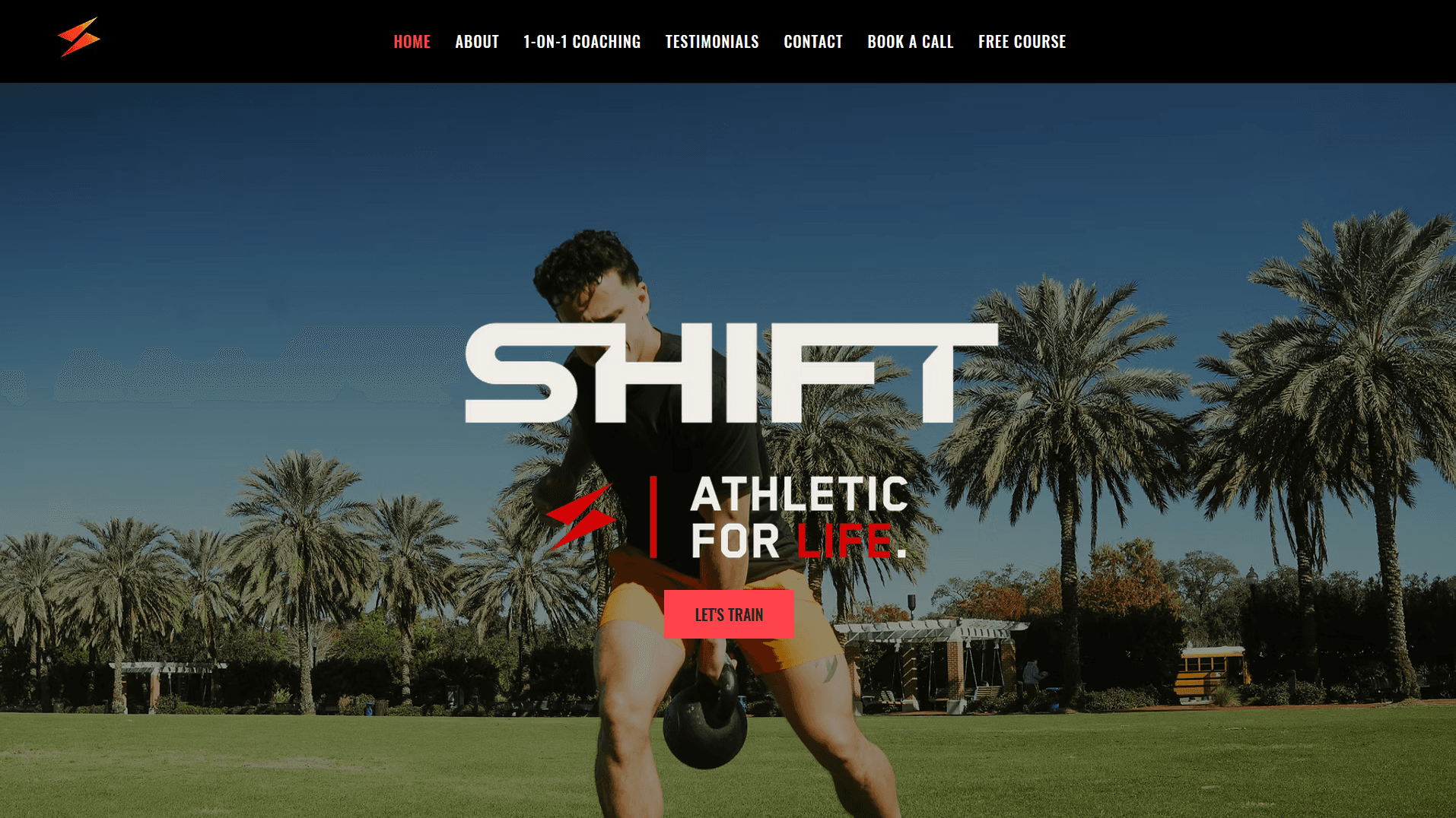 Shift Fit Systems website preview