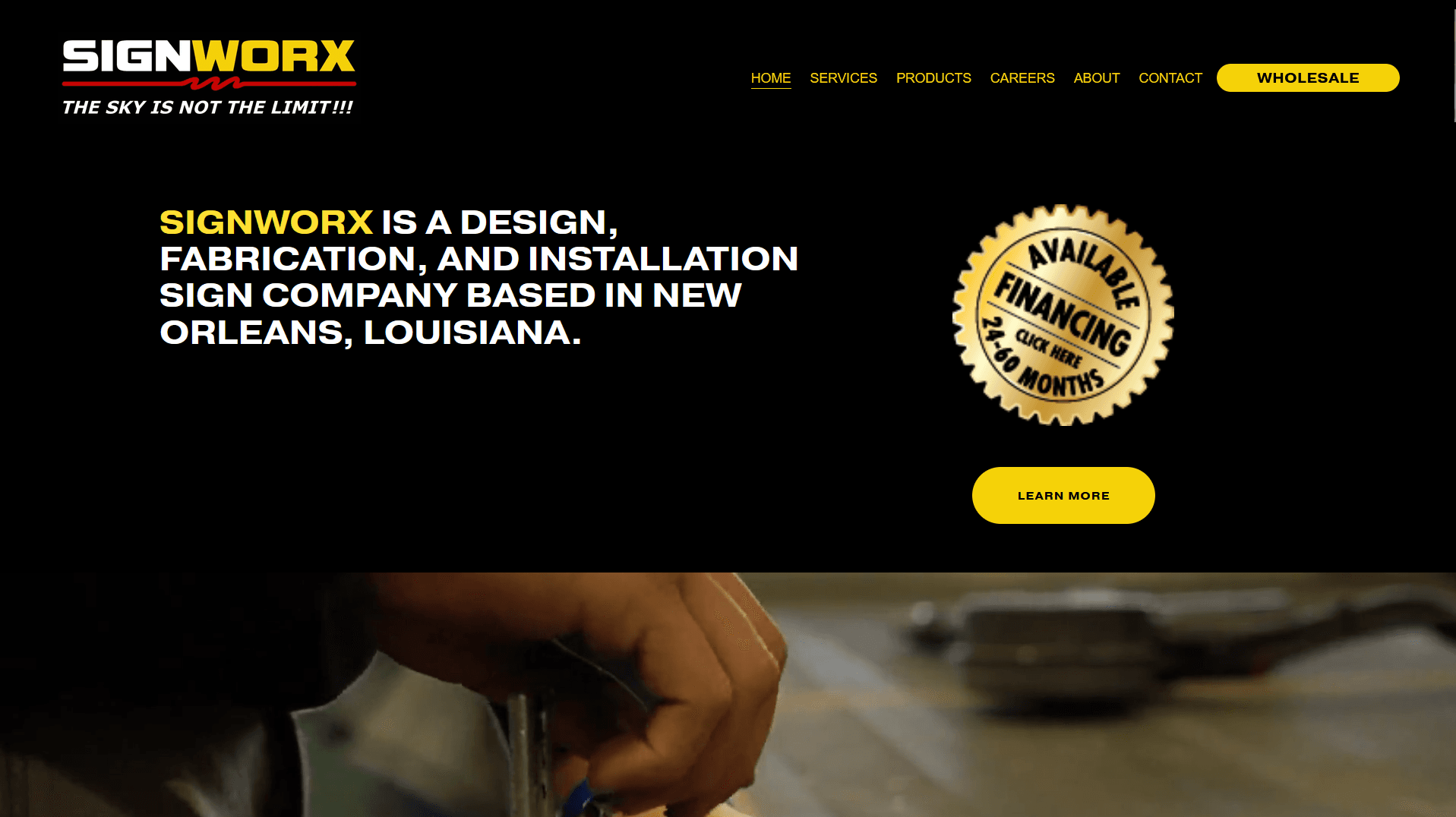 SignWorx website